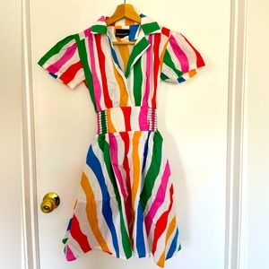 Nooworks Salvation Stripe Leah Dress Size XS